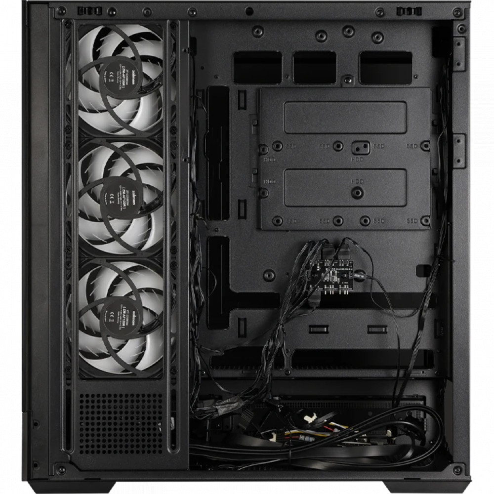 Корпус Zalman P40 DS Black Mid-Tower - миниатюра 5