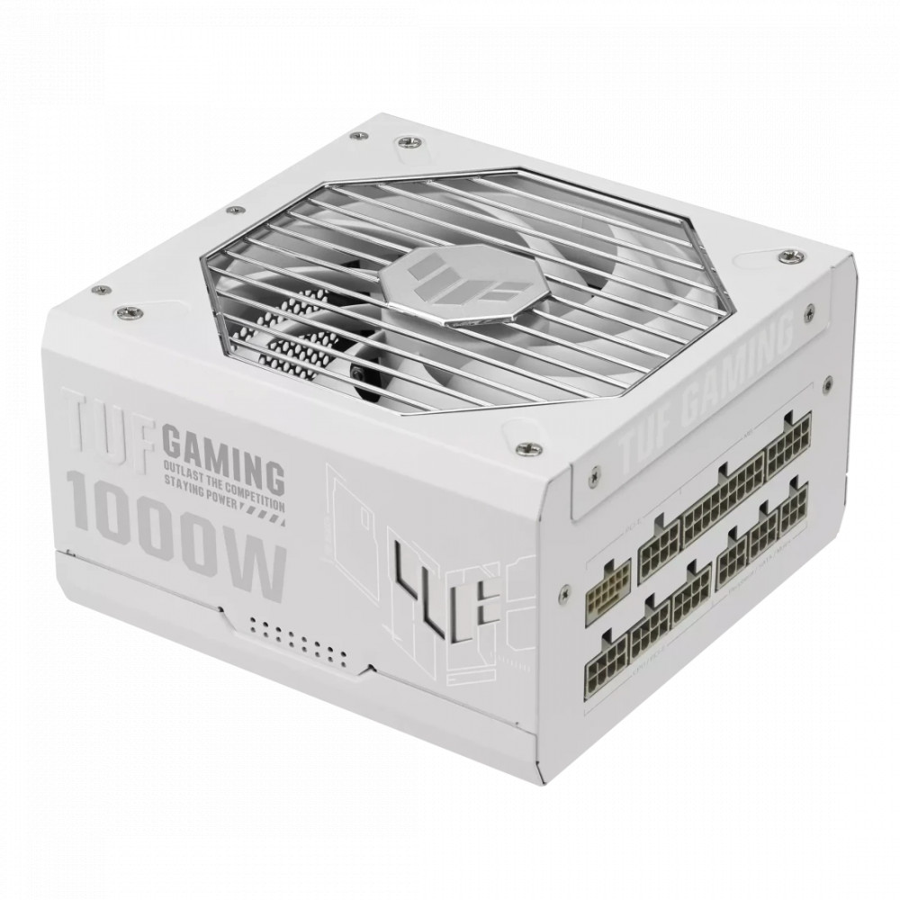 Блок питания Asus TUF Gaming 1000W Gold White Edition TUF-GAMING-1000G-WHITE 1000 Вт — фото товара