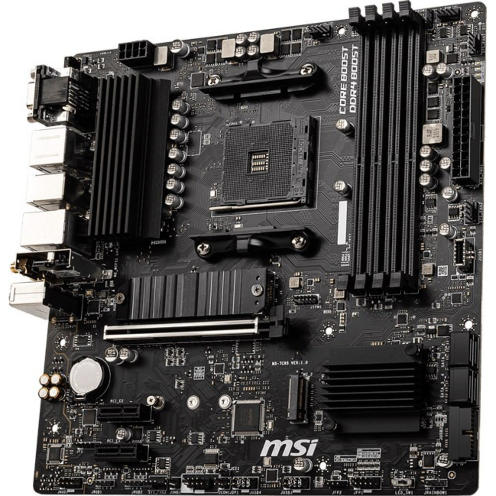 Материнская плата MSI B550M PRO-VDH WIFI Micro-ATX, AMD AM4 - миниатюра 3