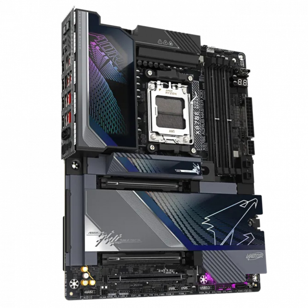 Материнская плата Gigabyte X870E AORUS MASTER X 1.0 X870E A MASTER X 1.0 ATX, AMD AM5 - миниатюра 2