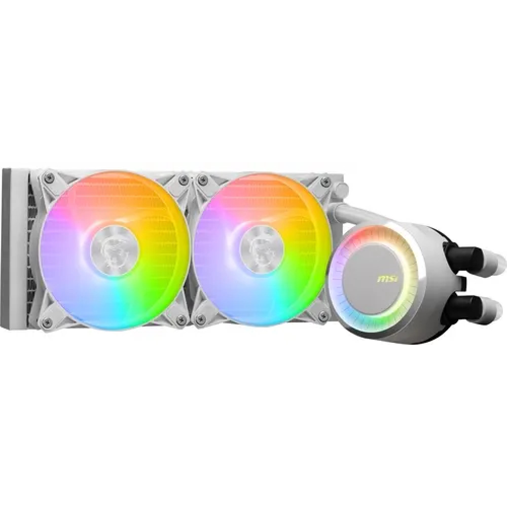 Система охлаждения MSI MAG CORELIQUID E240 WHITE Для процессора - миниатюра 2