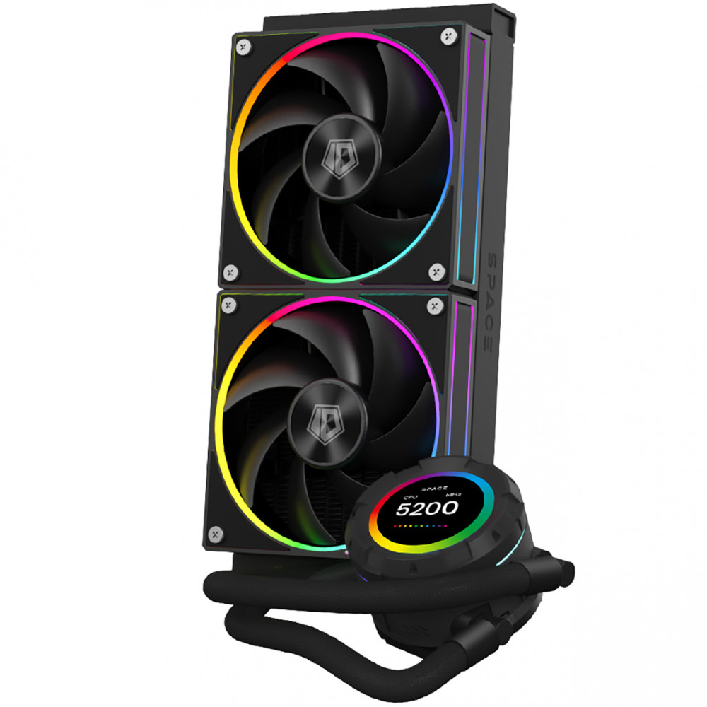 Система охлаждения ID-Cooling SL240 Black Для процессора - миниатюра 2
