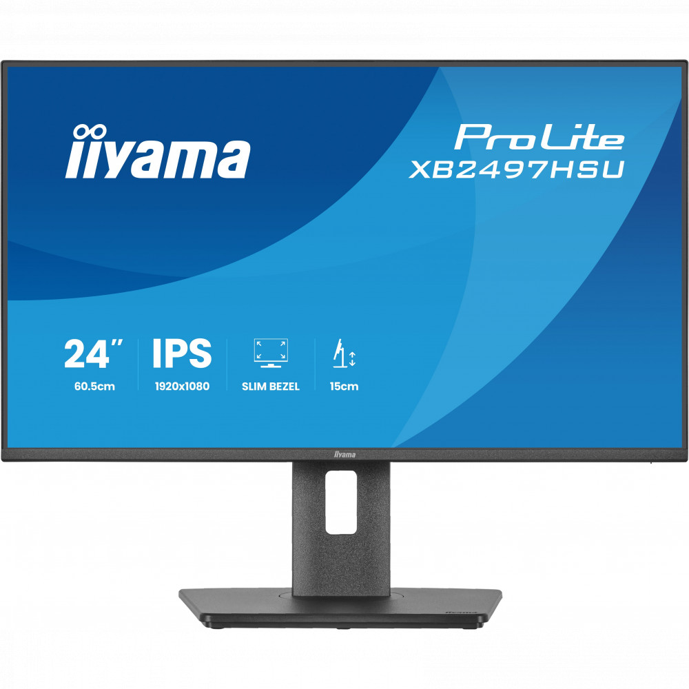 Монитор IIYAMA XB2497HSU-B1 23.8 ", IPS, Full HD 1920x1080 (16:9), 120 Гц — фото товара
