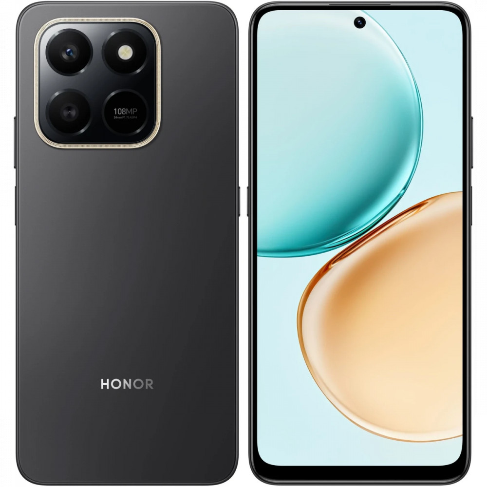 Смартфон Honor X7d 8/256Gb Velvet Black 5109BXJW 256 Гб, 8 Гб — фото товара