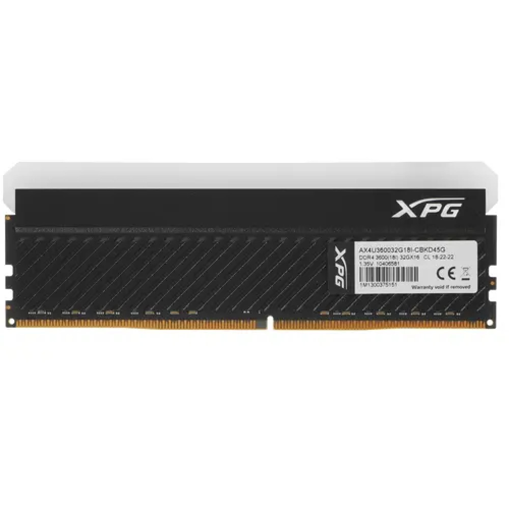ОЗУ ADATA XPG Spectrix D45G RGB AX4U360032G18I-CBKD45G DIMM, DDR4, 32 Гб, 3600 МГц - миниатюра 2