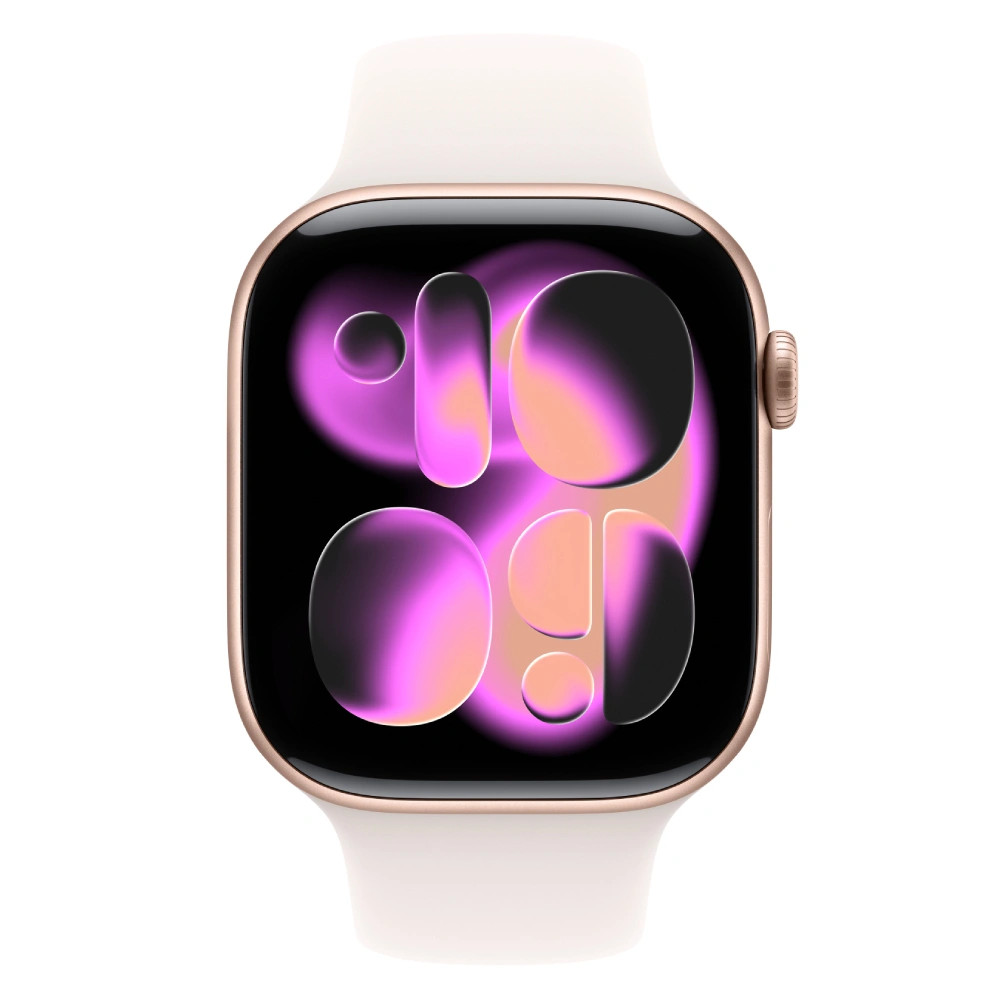 Apple Watch Series 11 GPS 42mm Rose Gold Aluminium Case with Light Blush Sport Band - M/L MEU44RK/A Смарт-часы - миниатюра 2