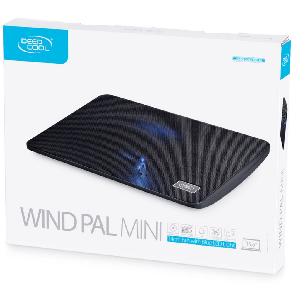 Охлаждающая подставка Deepcool WIND PAL MINI 15.6 DP-N114L-WDMI - миниатюра 3
