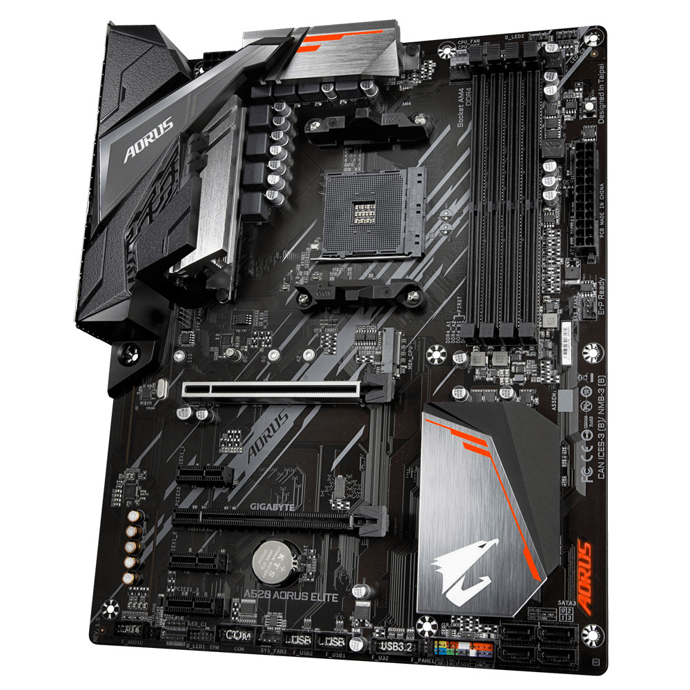 Материнская плата Gigabyte A520 AORUS ELITE ATX, AMD AM4 - миниатюра 8