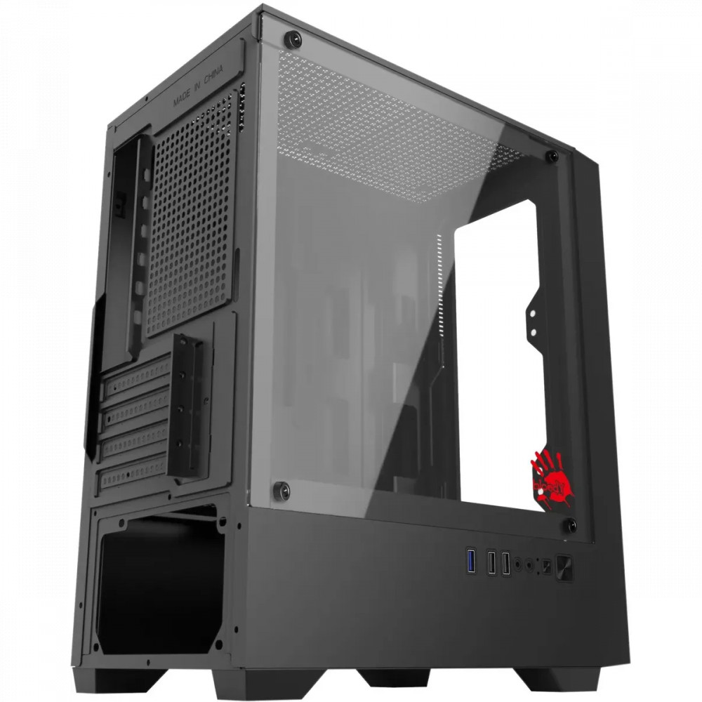 Корпус Bloody CC-123 Black CC-123-BK Mid-Tower - миниатюра 4