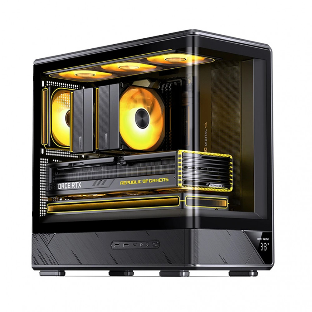 Корпус Jonsbo D200 Black Mid-Tower — фото товара