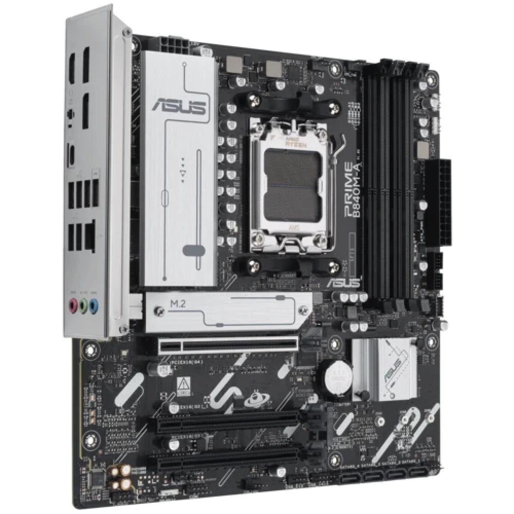 Материнская плата Asus PRIME B840M-A-CSM Micro-ATX, AMD AM5 - миниатюра 2