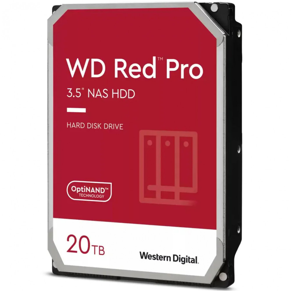 Жесткий диск Western Digital Red Pro WD201KFGX HDD (классические), 20 ТБ, 3.5 дюйма, SATA — фото товара