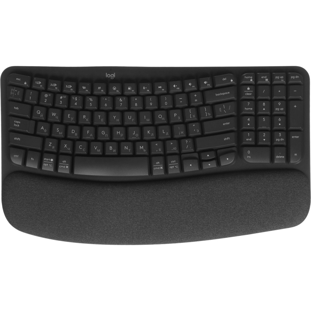 Клавиатура Logitech Wave Keys 920-012319 Беспроводная, Bluetooth — фото товара