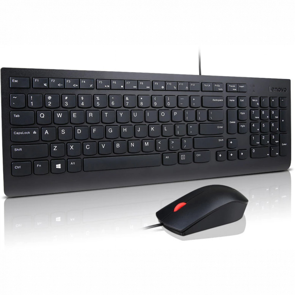 Клавиатура + мышь Lenovo Essential Wired & Mouse 4X30L79912 - миниатюра 3