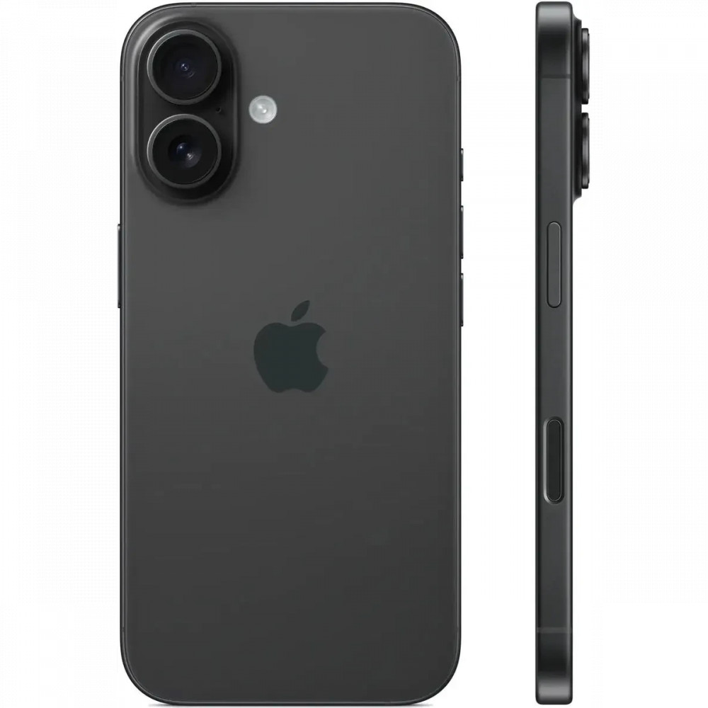 Смартфон Apple iPhone 16 128GB Black MYDQ3J/A 128 Гб, 8 Гб - миниатюра 2