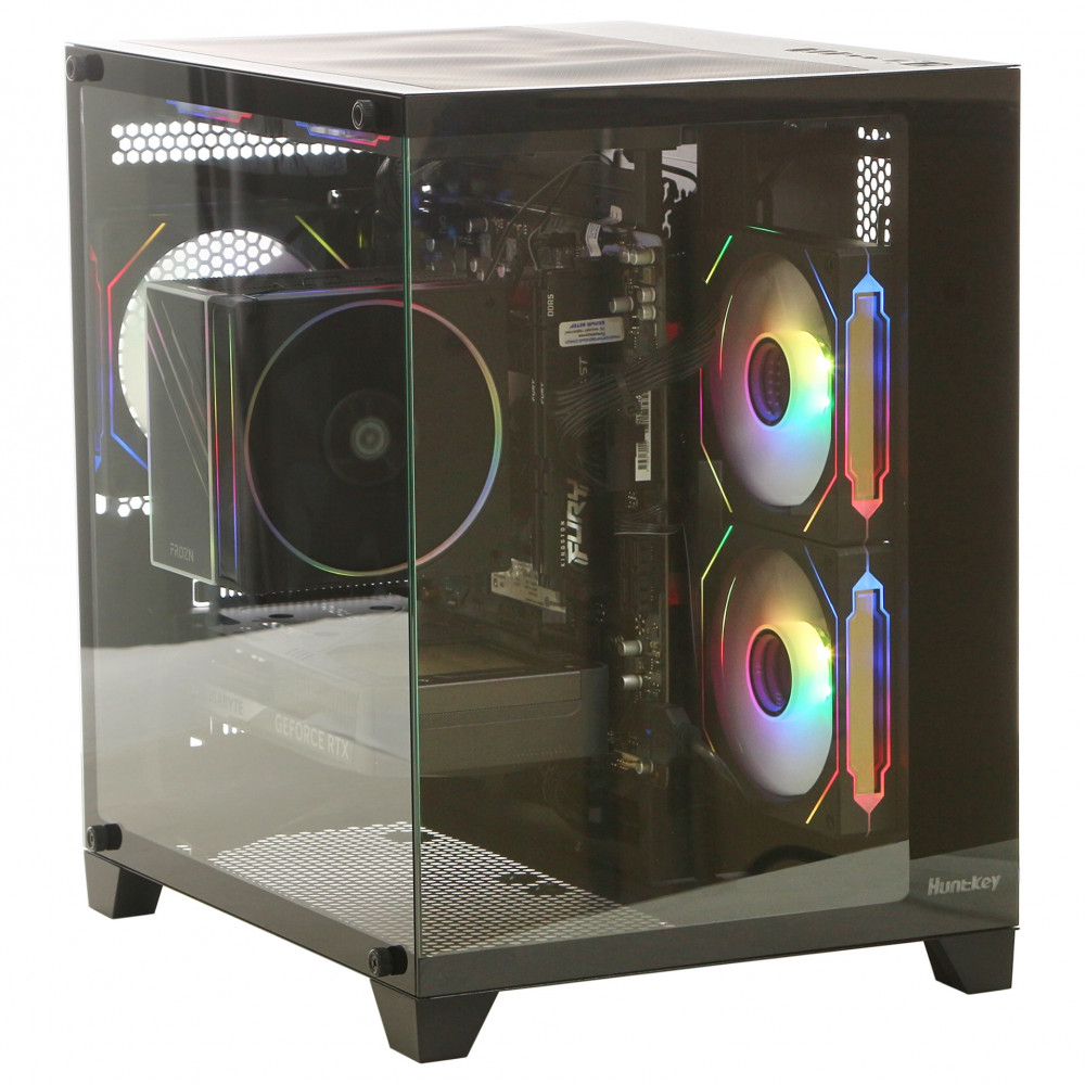 Персональный компьютер NO NAME Готовое решение на AMD Ryzen 5 7600X/A620/32GB/1TB/GF RTX5060Ti 16GB/650W/DOS 01100001751457 Ryzen 5, 7600x, 4.7, 32 Гб — фото товара