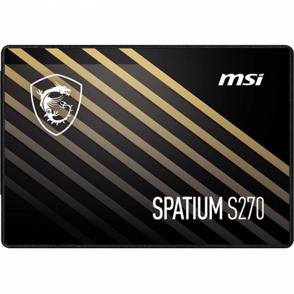 Жесткий диск MSI SPATIUM S270 S78-440P130-P83 SSD (твердотельные), 960 ГБ, 2.5 дюйма, SATA — фото товара
