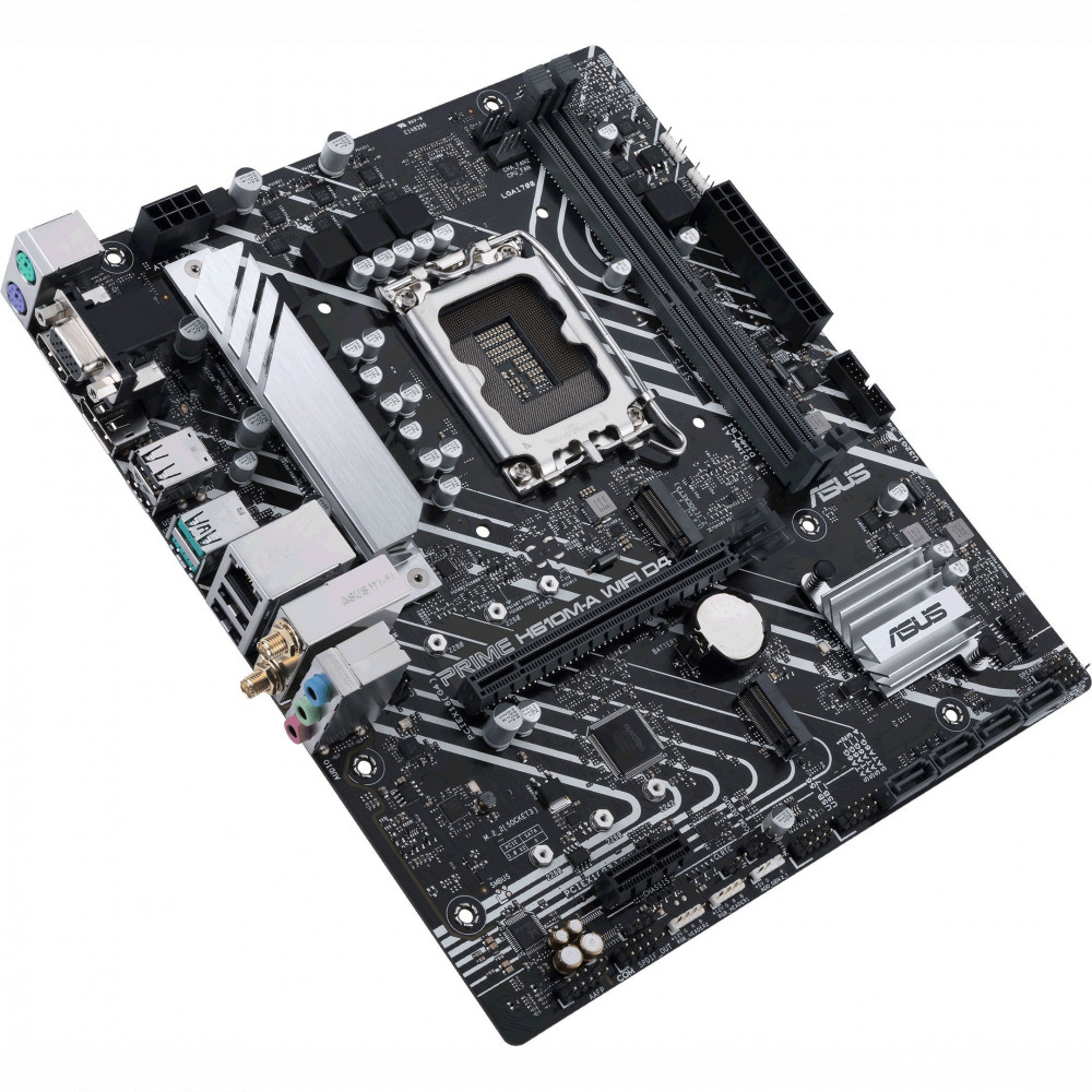 Материнская плата Asus PRIME H610M-A WIFI D4 Micro-ATX, LGA 1700 - миниатюра 4