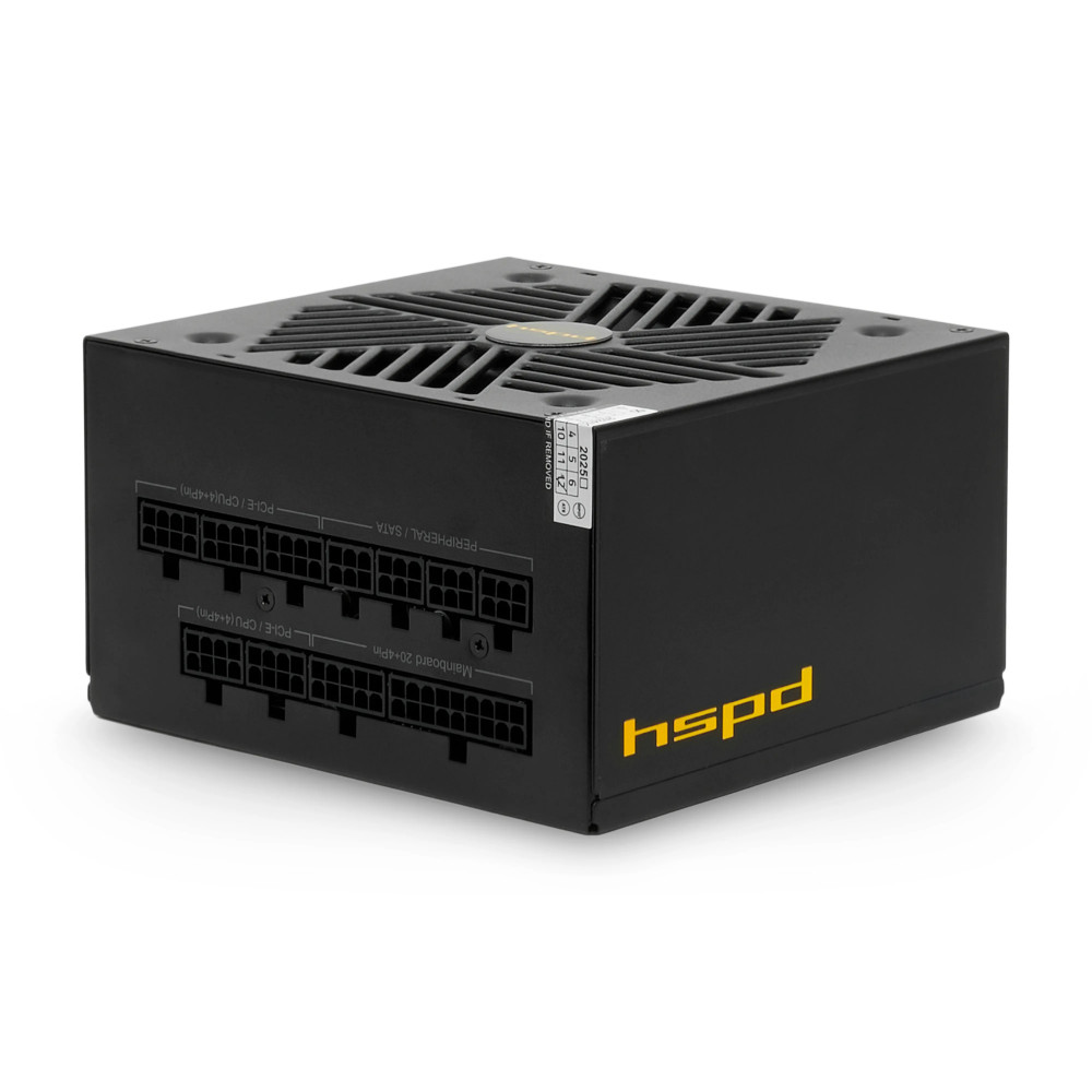 Блок питания HSPD HSK-1000GF-BK 1000 Вт - миниатюра 2