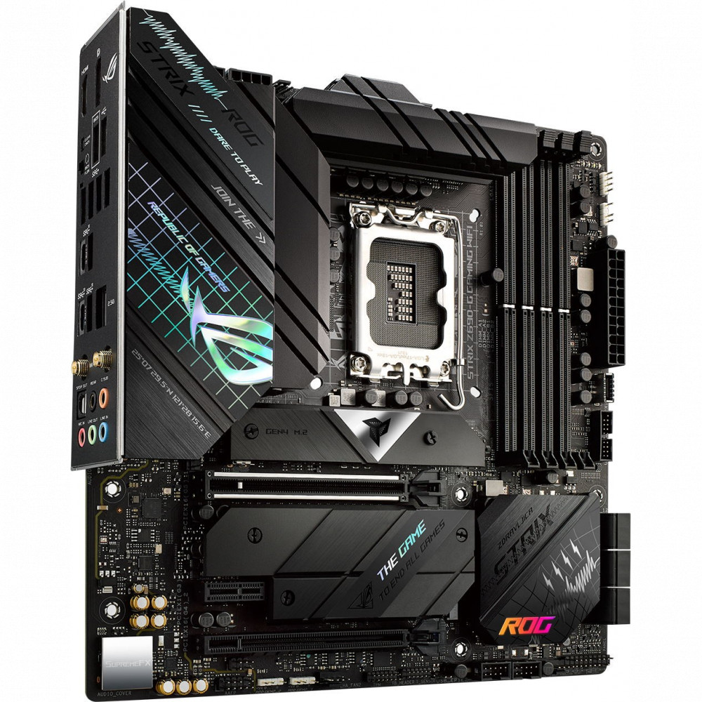 Материнская плата Asus ROG STRIX Z690-G GAMING WIFI Micro-ATX, LGA 1700 — фото товара