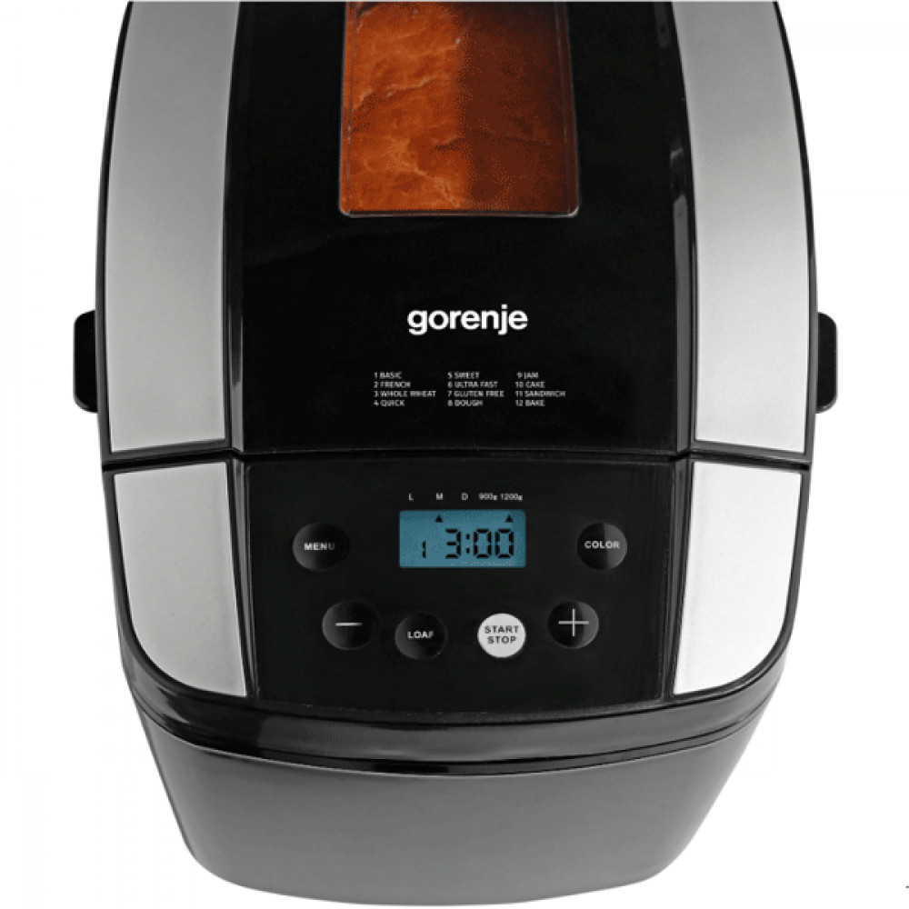 Хлебопечь Gorenje BM1210BK 800 Вт - миниатюра 2
