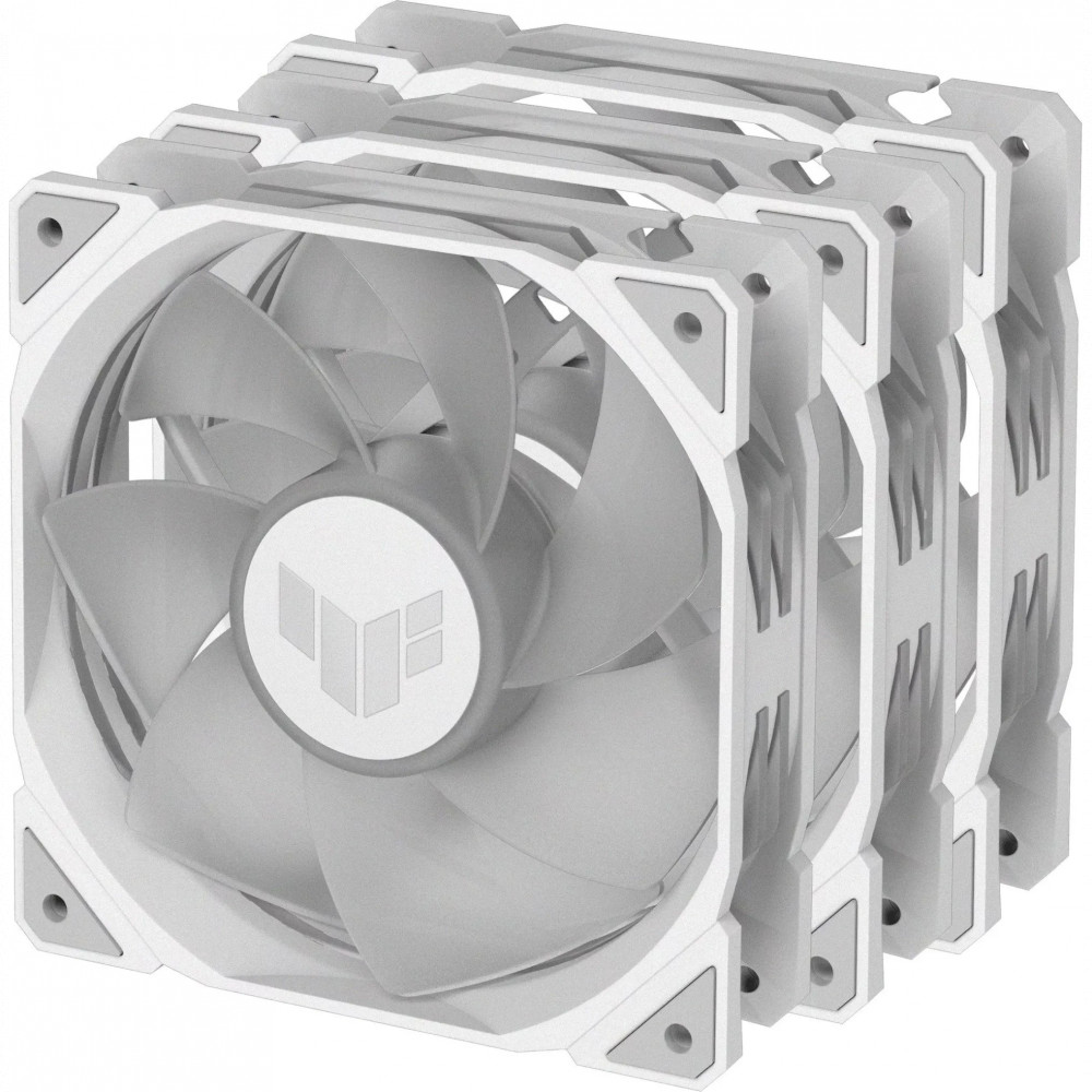 Система охлаждения Asus TUF GAMING TR120 FAN ARGB REVERSE WHITE 3IN1 Для системного блока - миниатюра 2