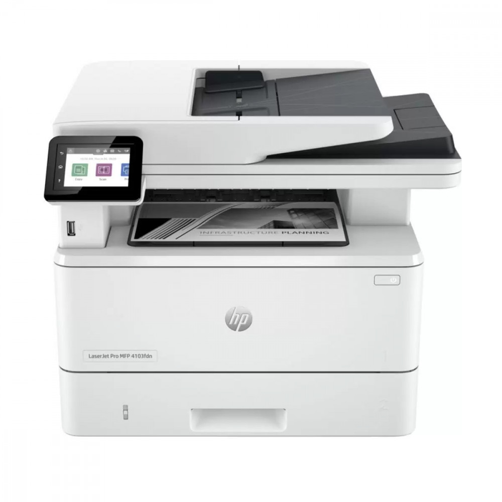 МФУ HP LaserJet Pro 4103fdn 2Z628A_BBU А4, Лазерный, Монохромная — фото товара