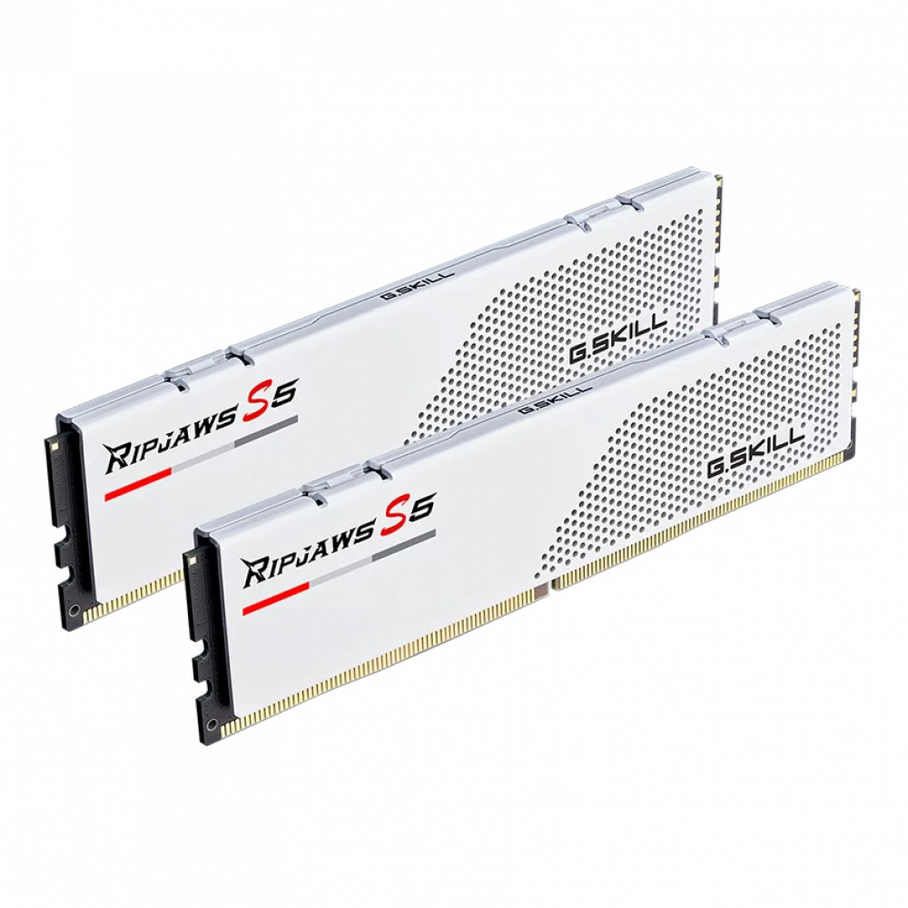 ОЗУ G.Skill Ripjaws S5 F5-5600J3636D32GX2-RS5W DIMM, DDR5, 64 Гб (2 х 32 Гб), 5600 МГц — фото товара