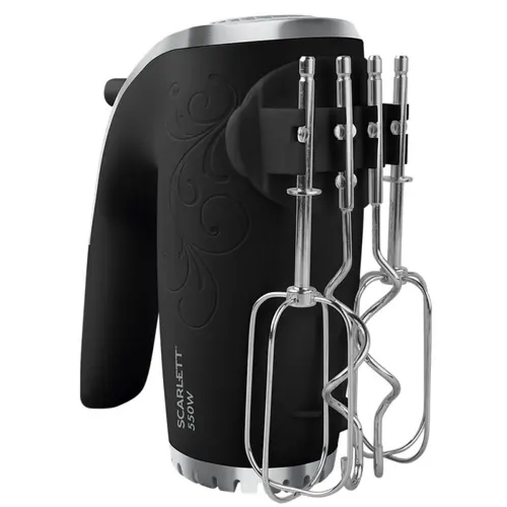 Миксер Scarlett SC-HM40S09 SC-HM40S09 черный Ручной, 550 Вт - миниатюра 5