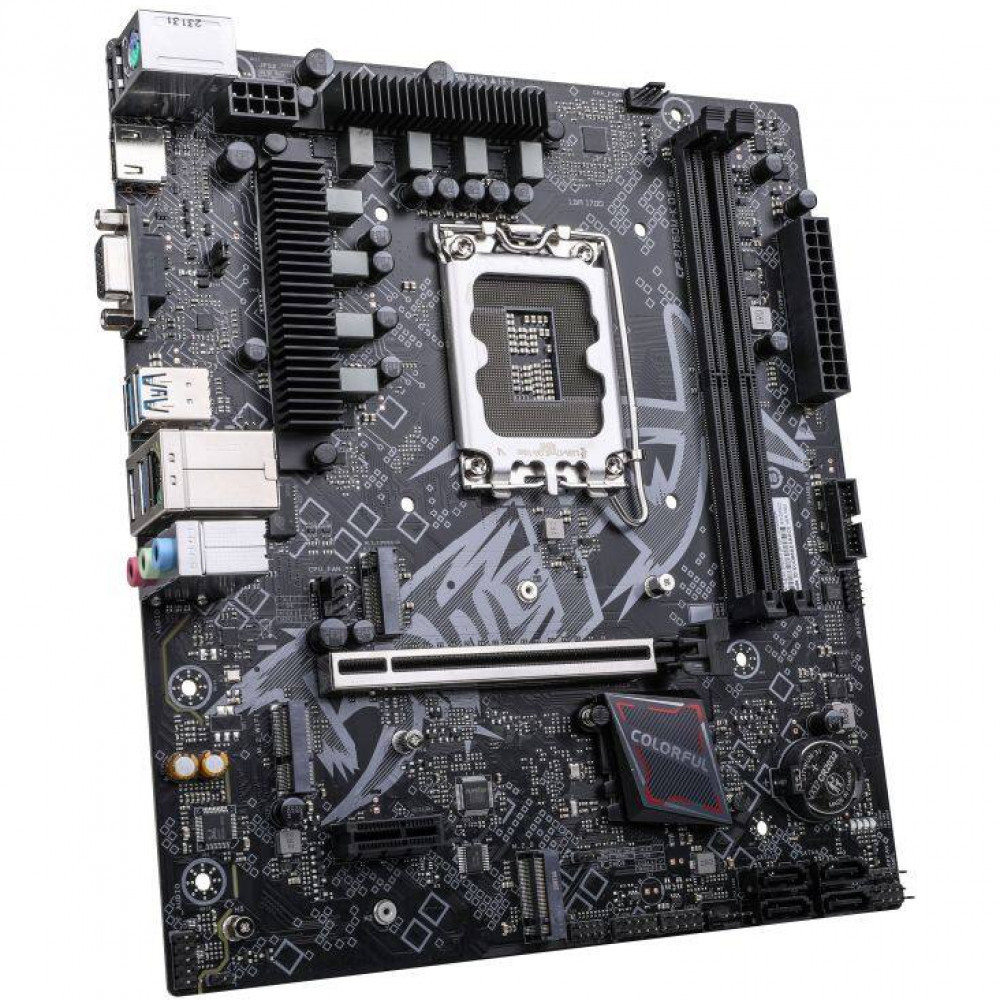 Материнская плата Colorful BATTLE-AX B760M-K D5 V20 Micro-ATX, LGA 1700 — фото товара