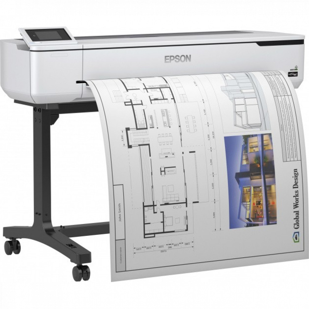 Плоттер Epson SureColor SC-T5100 C11CF12301A0 Цветной, Струйная, A0+ (36 дюймов) (914), 36" — фото товара