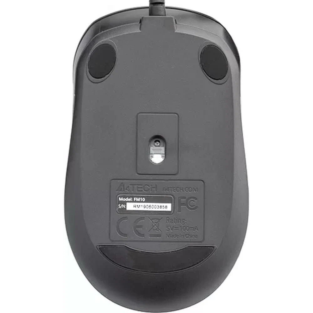 Мышь A4Tech FM10/GREY Бюджетные, Проводная - миниатюра 2