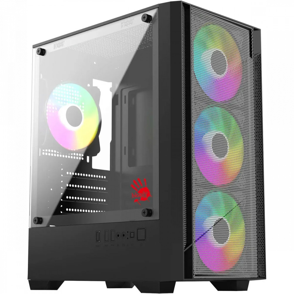 Корпус Bloody CC-124 Black CC-124-BK Mini-Tower — фото товара