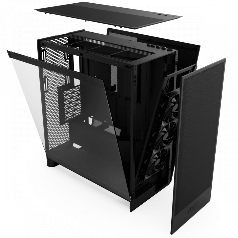 Корпус NZXT H7 Flow Black CM-H72FB-01 Mid-Tower - миниатюра 5