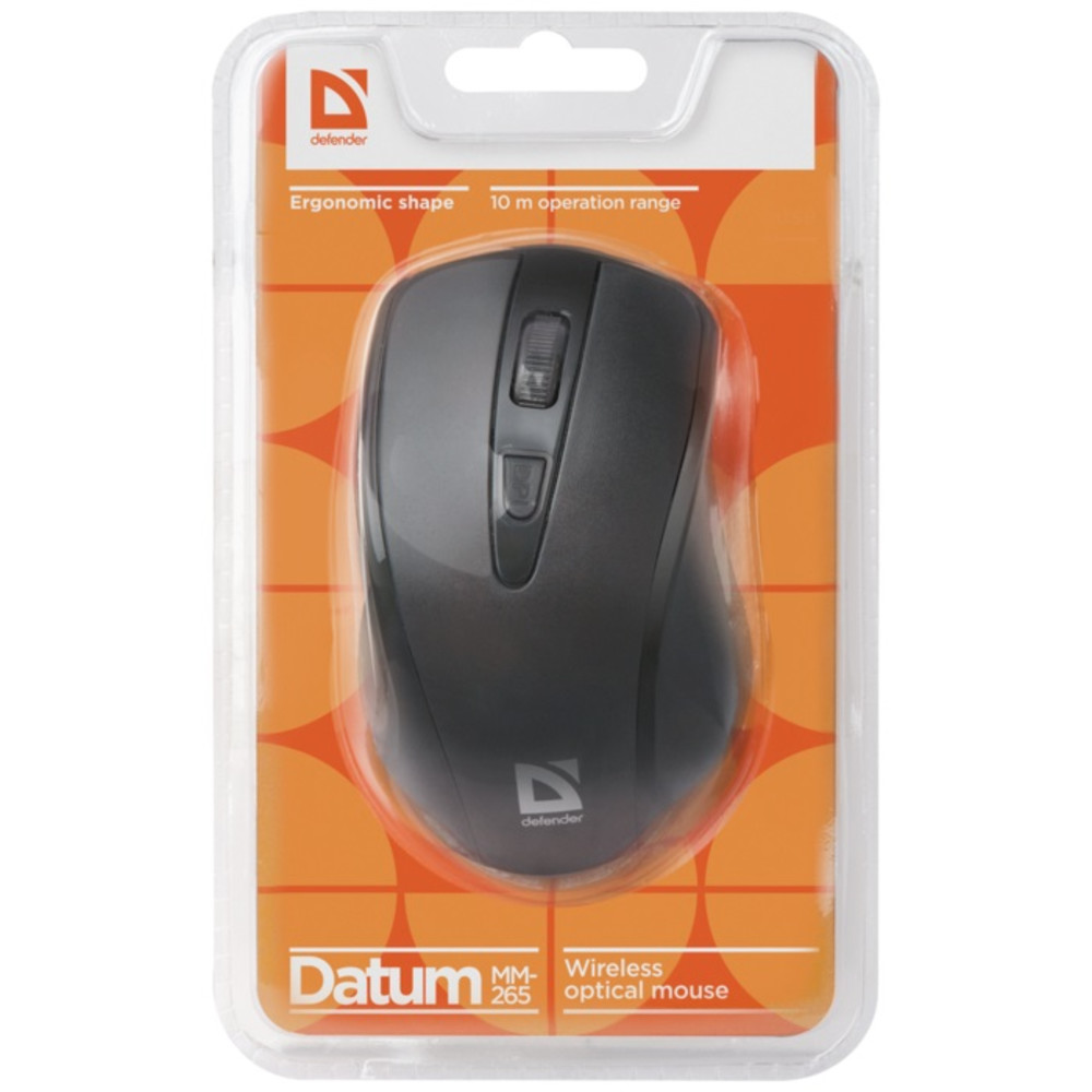 Мышь Defender DATUM MM-265 52265 Бюджетные, Беспроводная - миниатюра 5