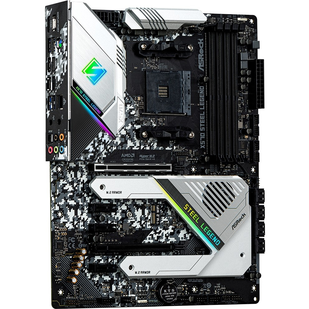 Материнская плата ASRock X570 Steel Legend X570STEELLEGEND ATX, AMD AM4 - миниатюра 4