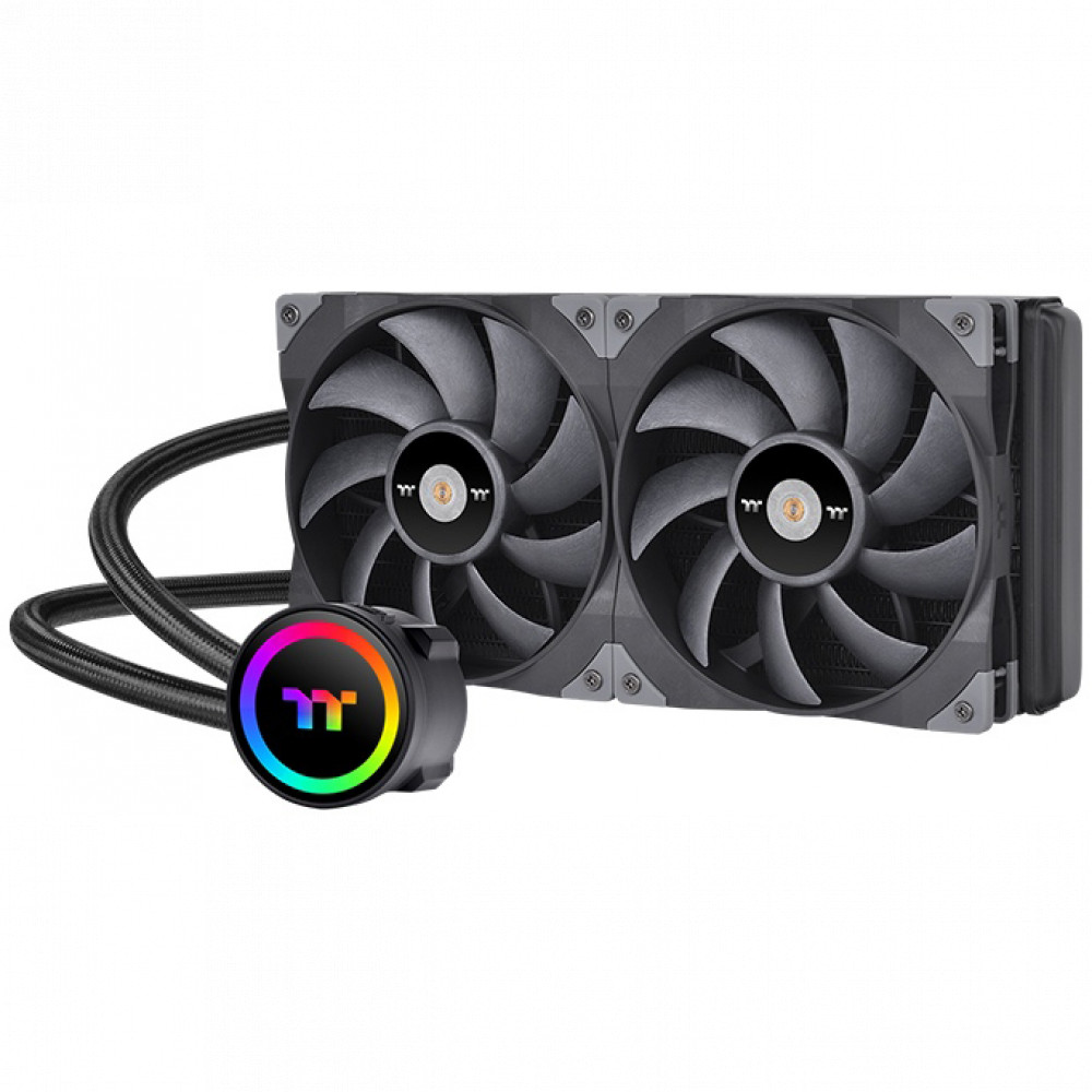 Система охлаждения Thermaltake TOUGHLIQUID 280 ARGB Sync All-In-One CL-W320-PL14BL-A — фото товара