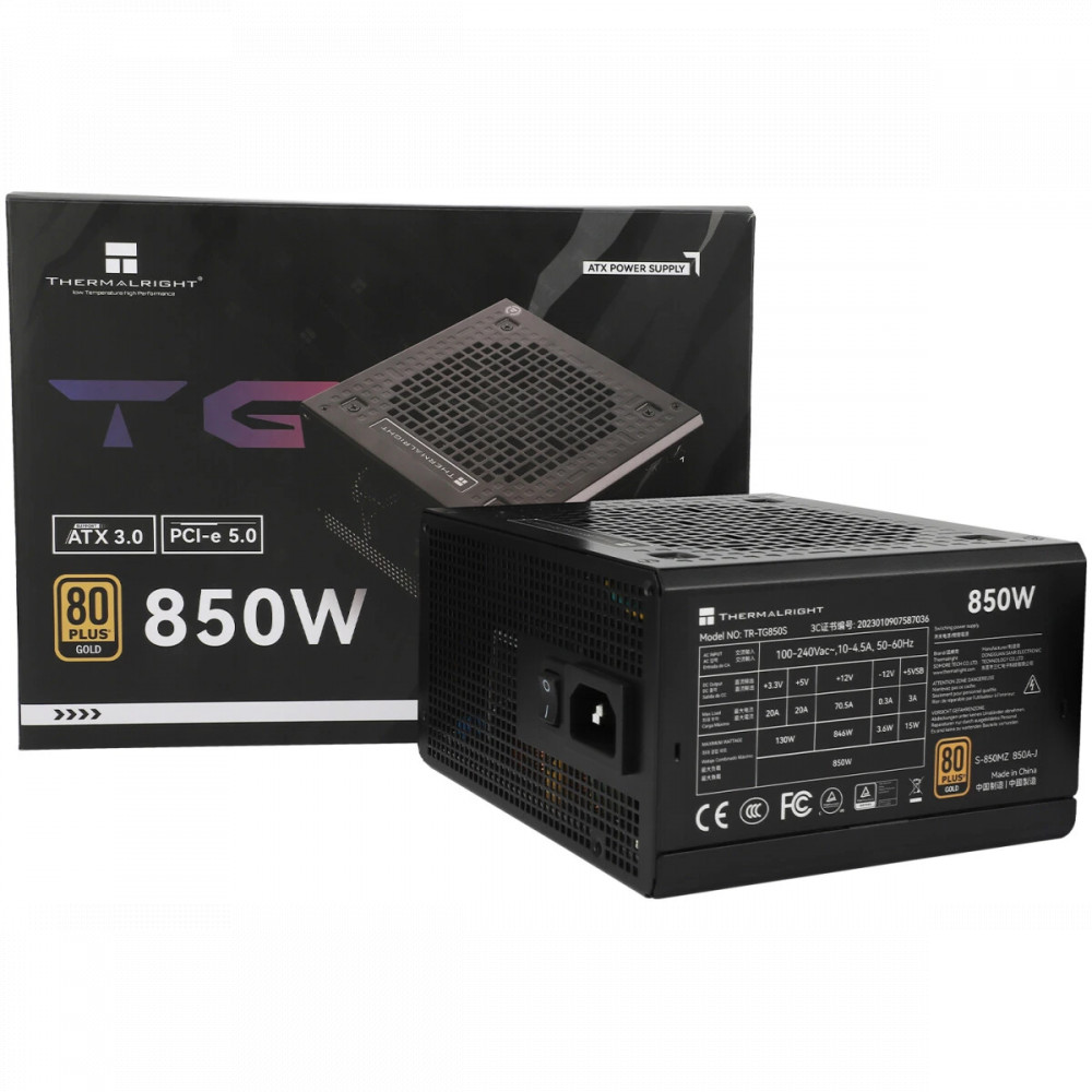 Блок питания Thermalright TR-TG 850S 850 Вт - миниатюра 5