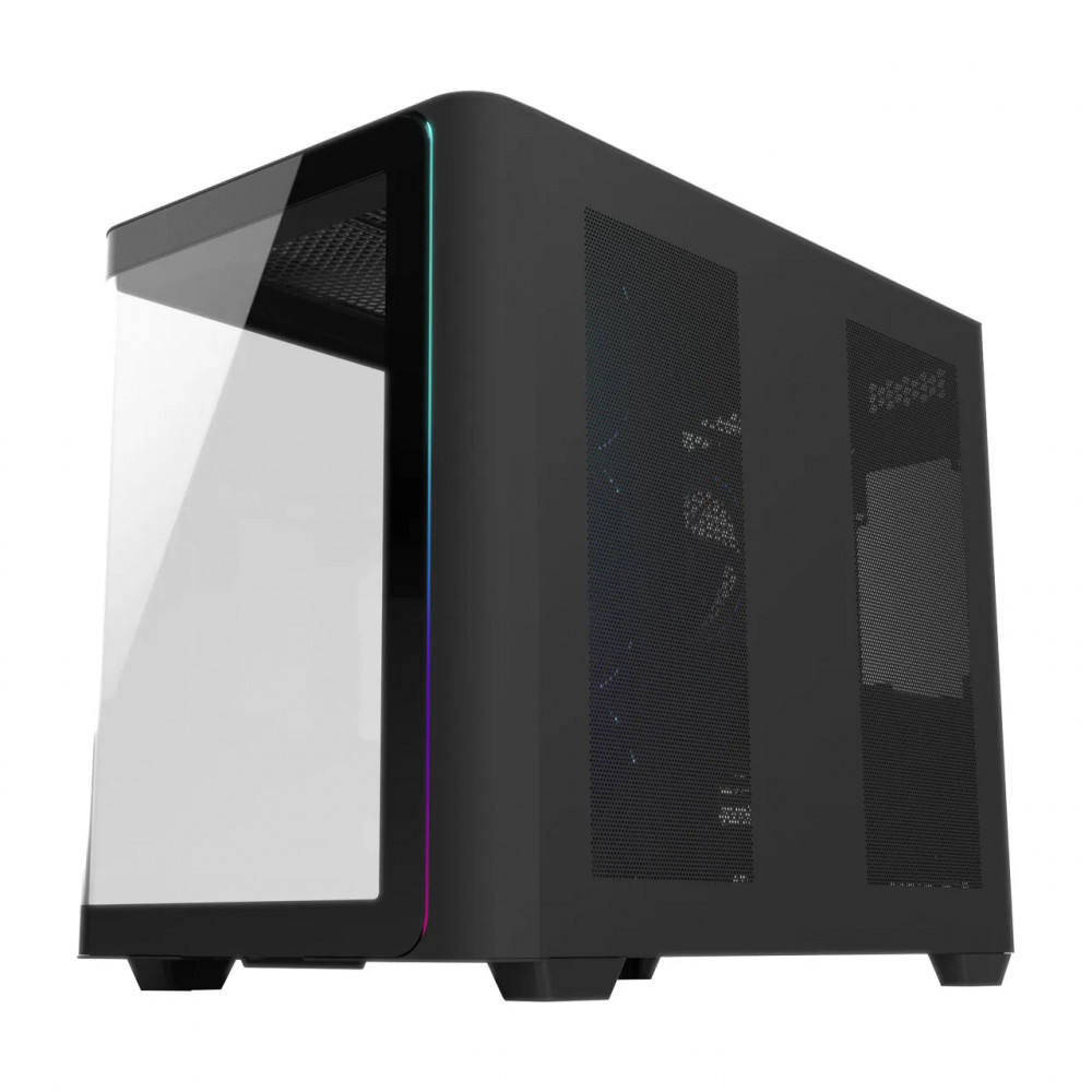 Корпус FSP M580PLUS Black M580-BP Mid-Tower - миниатюра 3