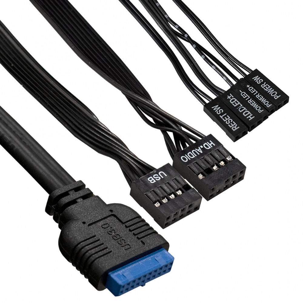 Корпус ExeGate BAA-114U2-AAA450 EX292359RUS Mini-Tower - миниатюра 3