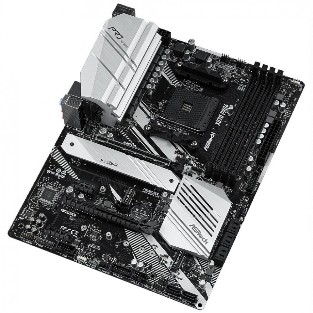 Материнская плата ASRock X570 PRO4 ATX, AMD AM4 - миниатюра 3