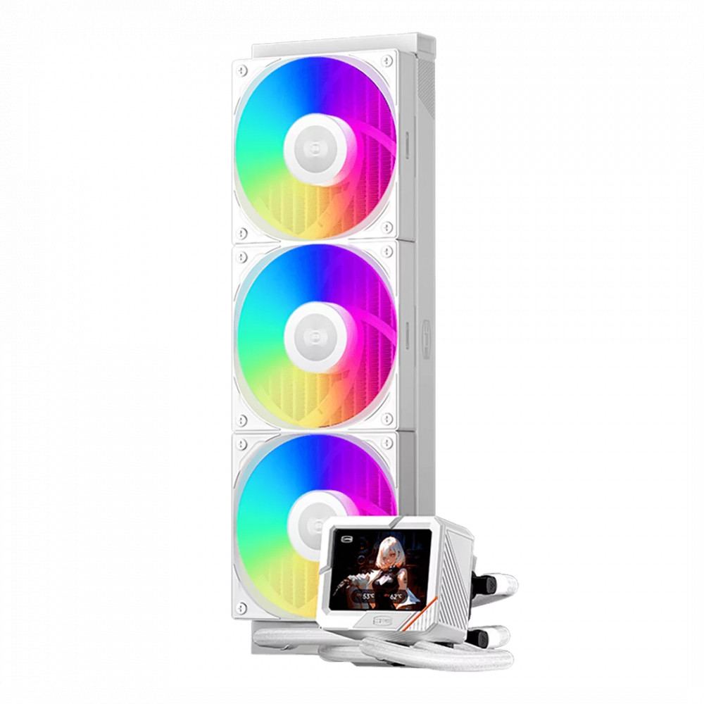 Система охлаждения PCcooler GT360 ARGB Display White GT360 ARGB Display WH Для процессора — фото товара