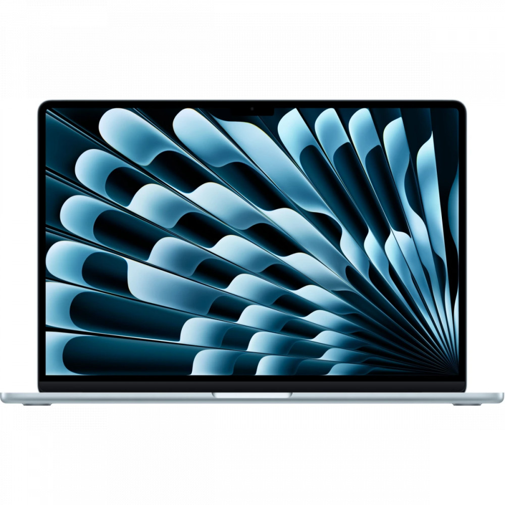 Ноутбук Apple MacBook Air 15 M4 Sky Blue MC7A4HN/A 15.3 ", 2880x1864 (16:10), Apple, M4 series, 16 Гб, 256 ГБ, Apple M4 10-core, Mac OS — фото товара