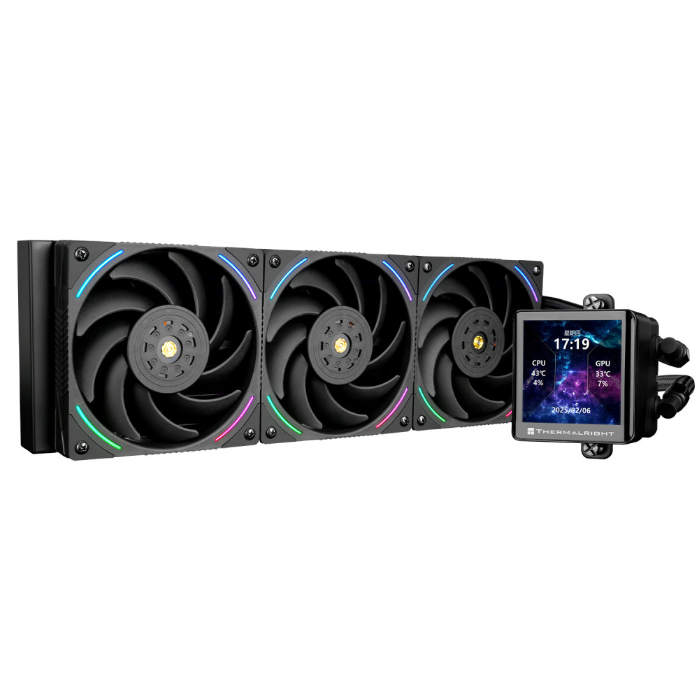 Система охлаждения Thermalright Frozen Vision 360 ARGB BLACK V2 TL-K12WB Для процессора — фото товара