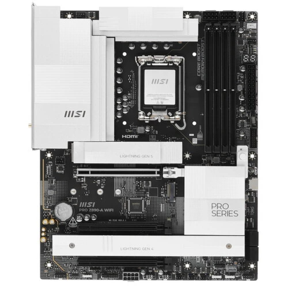 Материнская плата MSI PRO Z890-A WIFI ATX, LGA 1851 — фото товара