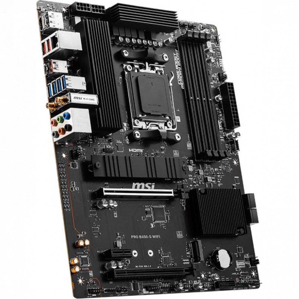 Материнская плата MSI PRO B650-S WIFI ATX, AMD AM5 — фото товара