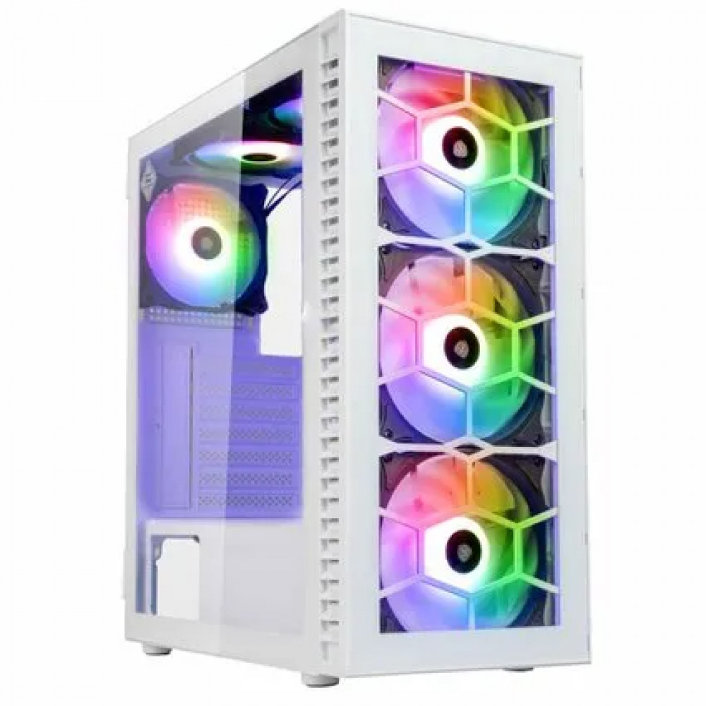 Корпус Kolink Observatory HF Glass ARGB White PGW-CH-KOL-111 Mid-Tower — фото товара