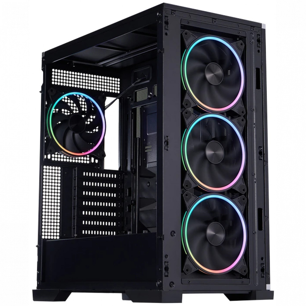 Корпус 1STPLAYER IF8 ARGB Black IF8-BK-4FO7-14 Mid-Tower - миниатюра 2
