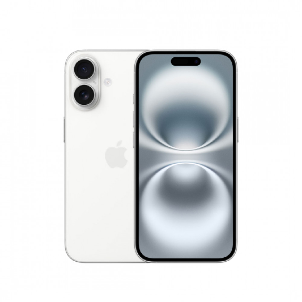 Смартфон Apple iPhone 16 128GB White MYE93HX/A 128 Гб, 8 Гб — фото товара