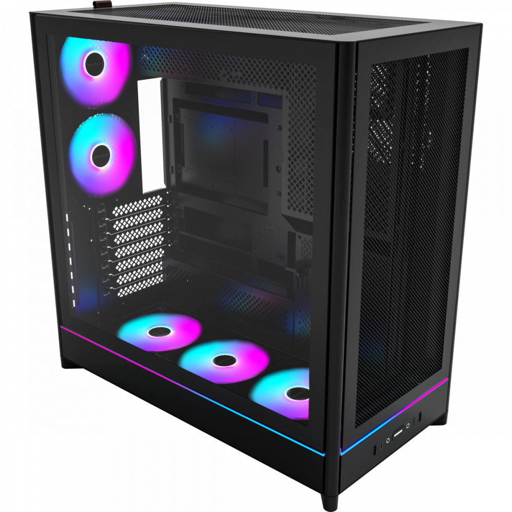 Корпус Montech HS01 PRO BLACK Mid-Tower — фото товара